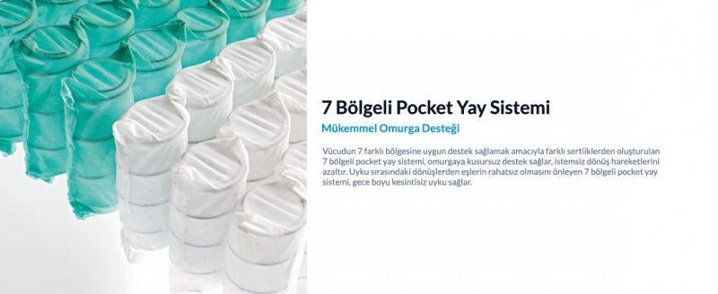 Duchess Pocket Yaylı Yatak - Yatas Bedding